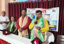 हाथरस के श्रीमती ओमवती देवी इंटर कॉलेज में बाल-विवाह के खिलाफ शपथ कार्यक्रम, पं. आशीष शर्मा ने दिलाई शपथ