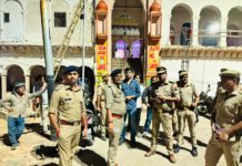 हाथरस : दाऊजी मेले की सुरक्षा तैयारियों का जायजा, ASP रामानंद कुशवाह ने किया निरीक्षण
