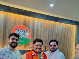 भाजपा के ब्रज क्षेत्रीय उपाध्यक्ष बनने पर शरद माहेश्वरी का भव्य स्वागत, सोनू ठाकुर पूरी टीम के साथ पहुंचे राम राज्य कार्यालय