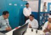हाथरस किला रेलवे स्टेशन के कायाकल्प और नई ट्रेनों के संचालन को लेकर पूर्व पालिका अध्यक्ष आशीष शर्मा ने उप महाप्रबंधक को सौंपा मांग पत्र