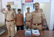 हाथरस गेट पुलिस ने चोरी का किया खुलासा, चोरी के सामान सहित आरोपी गिरफ्तार